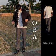 < Oba. Store > T006 Korean Style Modified Slim-Fit Suit 9-Point Pants Four-Color Long Leg 9-Point