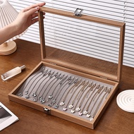 Jewelry Storage Box Rosewood Grain Necklace Storage Box Jewelry Box Bracelet Necklace Jewelry Displa