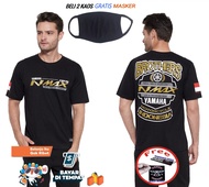 Kaos NMAX Kaos YAMAHA NMAX 155 Motor Distro Pria Bikers Touring CADEL MERK YN06 Free Masker