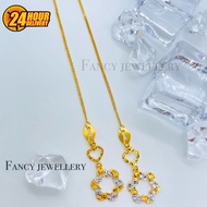 Fancy Jewellery Emas 916 Subang Gantung Exclusive Emas 916 tulen Bajet Emas 916