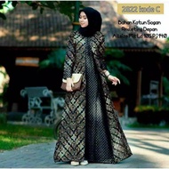 0MS GAMIS BATIK SRIWEDARI MAXI SUPER JUMBO XXL LD 110