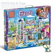 YOYO HOBBY HY3 Compatible with friends 41347 Heartlake City Resort 11035 Building blocks girl toy EF