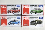 Tomica 多美車 香港 澳門 的士 計程車 Taxi 紅色 綠色 藍色 黑色 四台一組