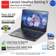 Lenovo Gaming Core i5-10300H(Gen10) การ์ดจอGTX1650-4GBแรงๆ โน๊ตบุ๊คมือสองสภาพดี พร้อมใช้งาน