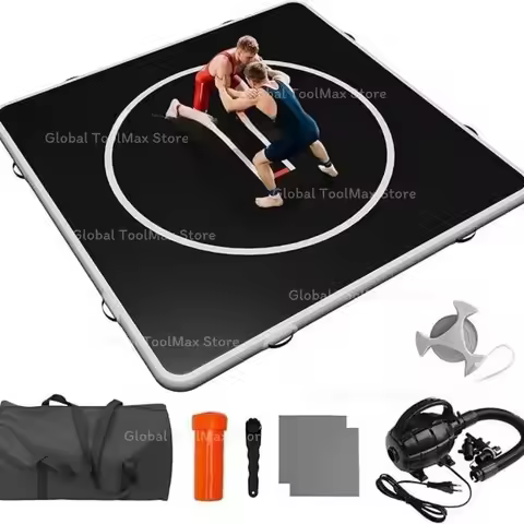 Professional Inflatable Air Track Mat, 3/4-Inch Thick Tumbling Mat for Gymnastics Cheerleading, Home