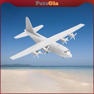 [PETSOLA] 1/144 Transport Plane Model Aircraft us C130 4D Airplane Model for Collection