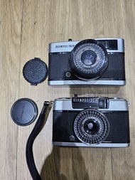 (數十年唔知價，自出合理價高者得) 保存良好OLYMPUS-PEN"EE-3. OLYMPUS-TRIP 35"相機2部