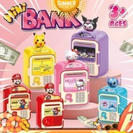 [Music] ATM Machine Unlock With Card & Fingerprint Tabung Simpanan ATM Password Safe Box Tabung Musi