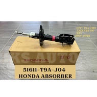 HONDA CITY T9A GM6 JAZZ T5A GK BRV FRONT ABSORBER 1PAIR LEFT + RIGHT 51611-T9A-T52 51621-T9A-T52 ORI