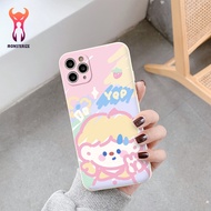 Women's drawing square edge iphone case 6/6splus/7/7plus/8/8plus/x/xr/xs/11/12/13/pro/max/plus/proma
