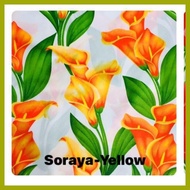 ∰ ✆ ▘ QUENNIE geena silk fabric per yard  per order pang kurtina