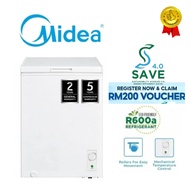 NUR PETRA [4 STAR Save Energy] Midea MD-RC151FZB01 Chest Freezer 130L MDRC151FZB01 / Haier Freezer B