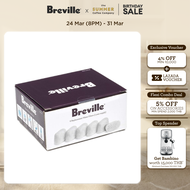 Breville Charcoal Water Filters (6 pack) ไส้กรองน้ำเครื่องชงกาแฟ Breville (จำนวน 6 ชิ้น)