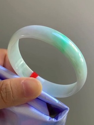 冰種 天然翡翠 緬甸 A玉 玉鐲 • 糯冰種翡翠福鐲