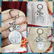 St. Benedict Miraculous Medal, St Pio, Miraculous Medal and Exorcism Crucifix in Holders