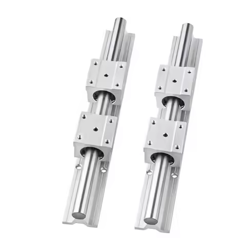 2PC SBR12 SBR16 SBR20 Linear Guide Rail 300 400 500 600 700 800 1000m Fully Support Rail + 4PC SBR16