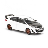 Poprace PR640094 1/64 TOYOTA GR VIOS WHITE DIECAST SCALE MODEL CAR