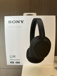 SONY WH-CH720N 無線降噪耳機 (黑色)