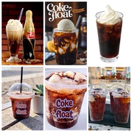 Coke Float Version 2 Theme Wall decor A4 Size laminated