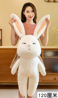 ตุ๊กตากระต่าย rabbit ตุ๊กตา กระต่ายเนเน่จัง กระต่ายในชินจัง60cmพร้อมส่งจากไทย
