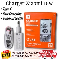Charger Hp Xiaomi Redmi 8A 8 9 9T 10 11 12 Type C Fast Charging Original 100% Carger Casan Cas Xiomi