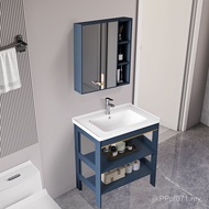 One Simple Pool Wash Face Wash Basin Wash Basin Small Apartment 4I Bathroom Cabinet Floor-standing S