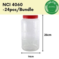 !!Bundle!! 24pcs Plastic Container NCI 4060 24pcs/Bundle BALANG KUIH RAYA
