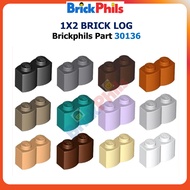 Brickphils Part 30136 - Brick, Modified 1x2 Log