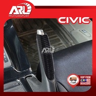 Honda Civic 9th TRO FB SNL Interior Decoration Handbrake Cover Carbon For Civic 2012-2016 ARL Motors