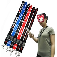 6 Colors HD Neck Strap Detachable Phone Lanyard Brand Car logo Rope For Keychain ID Card Holder Slin