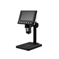 Mikroskop Digital Microscope Portable Servis Handphone Dengan LED Lampu HD 1080P 12 Language 4.3 inc