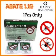 Original BASF Abate 1.1g Aedes Mosquito Larvae Killer 1.1g Ubat Jentik Jentek Kawal Pembiakan Nyamuk