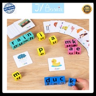 Board Game ABC Spelling Game ABC Puzzle ABC Toy ABC Learning Cube Puzzle Mainan ABC Mainan Puzzle Ma
