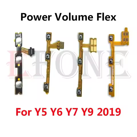 For Huawei Y5 Y6 Y7 Y9 Y3 II Y5P Y6S Y6P Y8P Pro Prime 2017 2018 2019 Power On Off Button Volume Swi