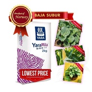 Yara Mila Baja NPK 161616 [1KG] Baja Pokok  Growth Fertilizer  Baja Subur  Baja Daun