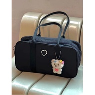 493 HYK SHOP🇲🇾korean shoulder bag women black bag wanita cute handbag fashion bag
