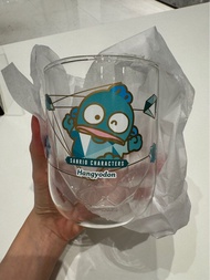 7仔 7-11 Sanrio 雙層玻璃杯 水怪
