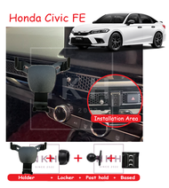 Honda Civic FE Phone Holder Pemegang Telefon Kereta Khusus untuk 11st gen 1.5 Turbo E V 1.5RS 2.0 e-