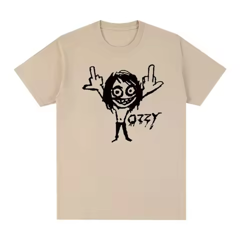 Ozzy Osbourne It's The Weekend Vintage T-shirt Black Sabbath Awesome Clothes Cotton Women T Shirt Ne