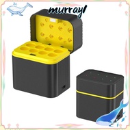 MURRAY Lithium Battery Charger, Intelligent Flip-top 8 Slots Smart Battery Charger, Fast Charging Ty