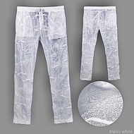 BW01 กางเกงชายหาดขายาว ผ้าโปร่งทอลาย awesome sport