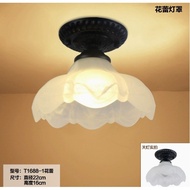 Aisle Entrance Light Luxury Internet Celebrity Aisle Light Corridor Light Retro Lotus Leaf Ceiling L