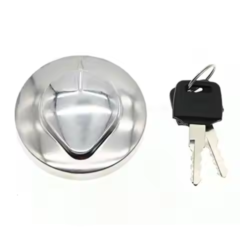 A16P-For Honda Magna Shadow Rebel Vstar 650 Compatible Fuel Tank Cap With Key- Motorcycle Accessory
