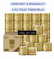 BREEZE 4 PLY  High Quality Toilet Tissue Roll / Hotel Grade Tissue Toilet Paper / multi toilet roll