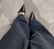 Easy elegance pants กางเกงจีบพลีทกึ่งกระโปรง ใส่สบายเอวยางยืด [N Able style]