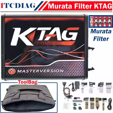KTAG V7.020 4 LED K-TAG V8.000 BDM Frame Online 2.80 EU Red Kess V5.017 OBD2 Manager Remap Kit 22pcs