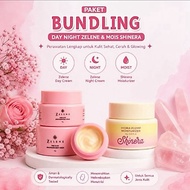 BUNDLING CONTENTS 3 (ZELENEDAY ZELENE NIGHT/ SHINERA MOISTURIZER/)