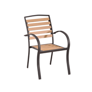 Delicato เก้าอี้สนาม ขนาด 56*68*87 ซม HB02 สีไม้