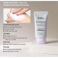 Kem chống nắng DAlba Nâng tone Tím - Hồng 50ml