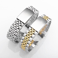 Stainless Steel Strap for Rolex DATEJUST Luxury Bracelet Watch Band Accessories Men 13 17 19mm 20mm